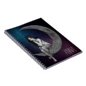De dame op de maan notitieboek (Rechterzijde)