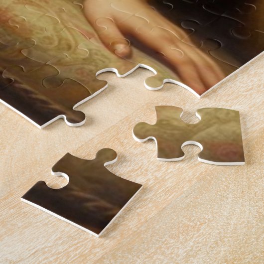 De dame rust legpuzzel (Zijkant)