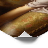 De dame rust perfect poster (Hoek)