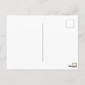 de  dame van de Gin en de Tonic Diet Briefkaart (Achterkant)