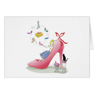 De Dame van de Schoen van het kat