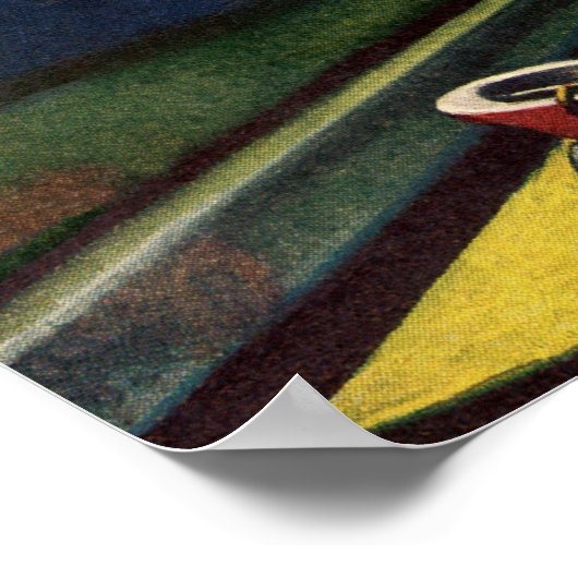 De dame van Hades Poster (Hoek)