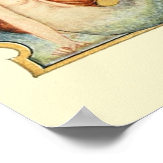 De dame van het meer poster (Hoek)