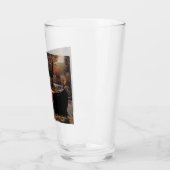 De Dame van Shalott (Middeleeuwse Schoonheid) Glas (Links)