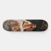 De Dame van Shalott (Middeleeuwse Schoonheid) Persoonlijk Skateboard (Horizontaal)