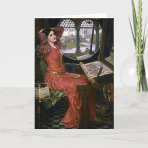 De Dame van Waterhouse van Shalott Kaart