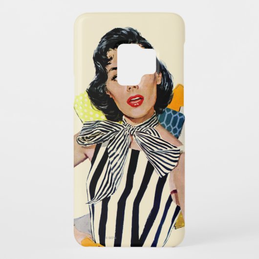 De dame was beledigd Case-Mate samsung galaxy hoesje (Achterkant)
