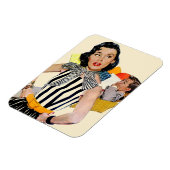 De dame was beledigd magneet (Linkerzijde)