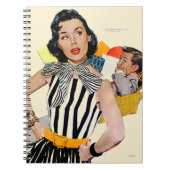 De dame was beledigd notitieboek (Voorkant)