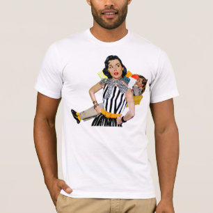 De dame was beledigd t-shirt