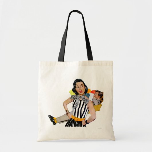 De dame was beledigd tote bag (Voorkant)