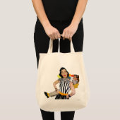 De dame was beledigd tote bag (Voorkant (product))