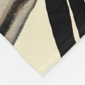 De dame werd beledigd 2 fleece deken (Hoek)