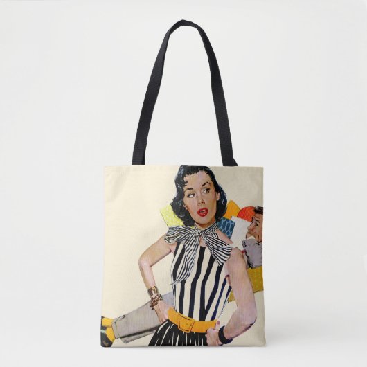 De dame werd beledigd 2 tote bag (Voorkant)