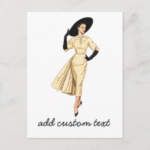 De Dames die Lunch Briefkaart