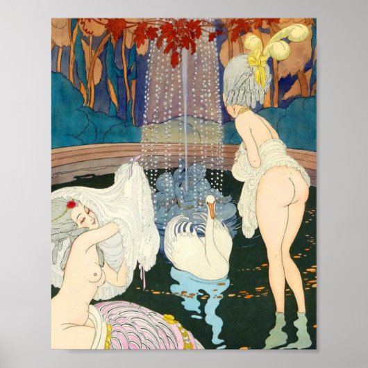 De Dames - Gerda Wegener Poster (Voorkant)