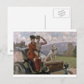 De Dames Goldsmith in Bos Boulogne Briefkaart (Voorkant / Achterkant)