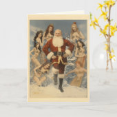 De dames Man vakantie Kaart (Gele Bloem)