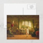 De Dame's School, s.and d. 1899 Briefkaart (Voorkant / Achterkant)