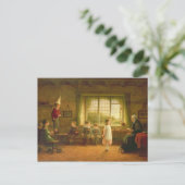 De Dame's School, s.and d. 1899 Briefkaart (Staand voorkant)