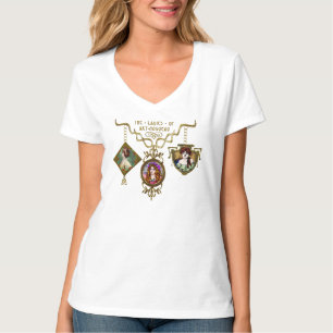 De dames van de Art Nouveau T-shirt