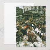 De dames van de kunstenaar door James Tissot, Vint (Voorkant / Achterkant)