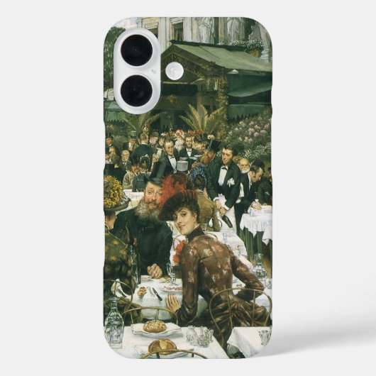 De dames van de kunstenaar van James Tissot, Vinta Case-Mate iPhone Case (Achterkant)