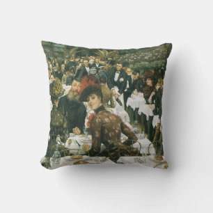 De dames van de kunstenaar van James Tissot, Vinta Kussen
