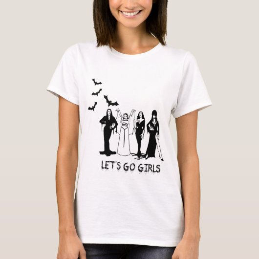 De dames van Halloween T-shirt (Voorkant)
