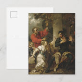 De Damsel en Orlando Briefkaart (Voorkant / Achterkant)