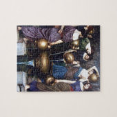 De Danaïden door John William Waterhouse Legpuzzel (Horizontaal)