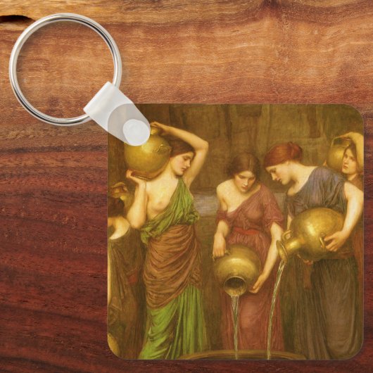 De Danaïden door John William Waterhouse Sleutelhanger (Voorkant)