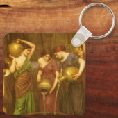 De Danaïden door John William Waterhouse Sleutelhanger (Achterkant)