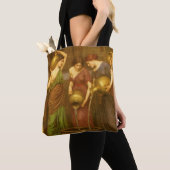 De Danaïden door John William Waterhouse Tote Bag (Dichtbij)