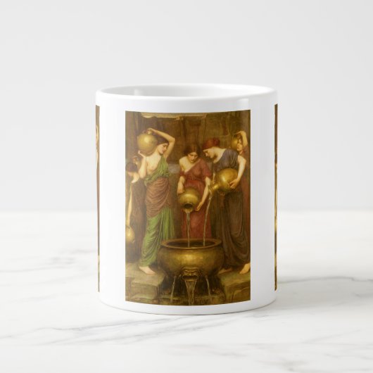 De Danaïden van John William Waterhouse Grote Koffiekop (Voorkant)