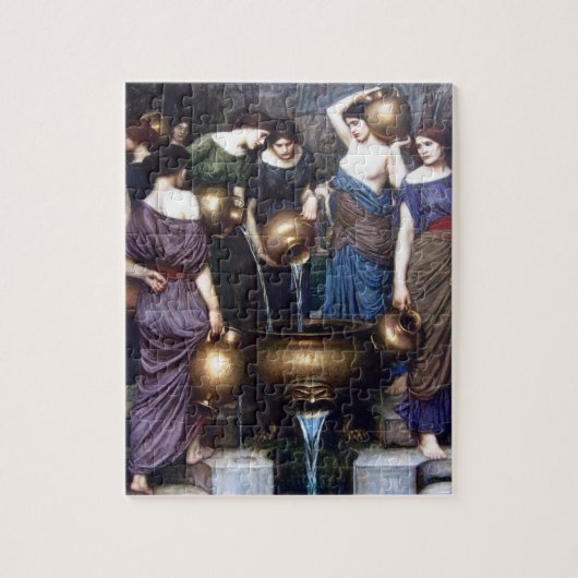 De Danaïden van John William Waterhouse Legpuzzel (Verticaal)