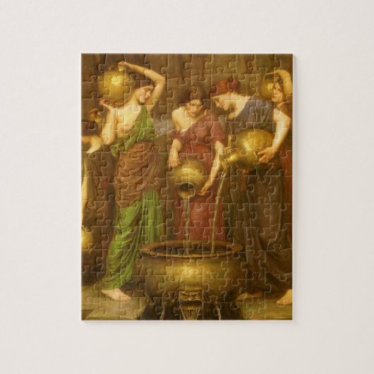 De Danaïden van John William Waterhouse Legpuzzel (Verticaal)