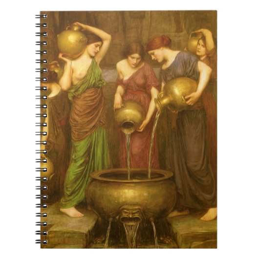 De Danaïden van John William Waterhouse Notitieboek (Voorkant)