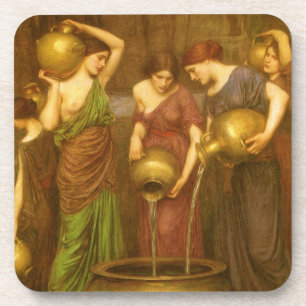 De Danaïden van John William Waterhouse Onderzetter