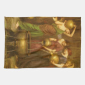 De Danaïden van John William Waterhouse Theedoek (Horizontaal)