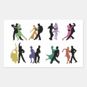 De Dancers Sticker (Voorkant)