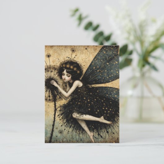 De Dandylion-fee Briefkaart (Staand voorkant)