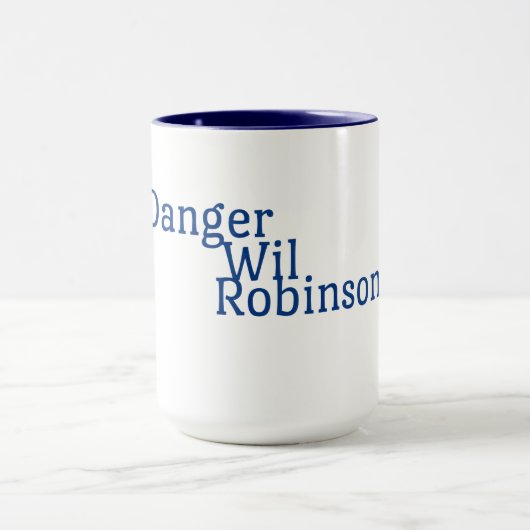 De Danger Wil Robinson Coffee Mok (Midden)