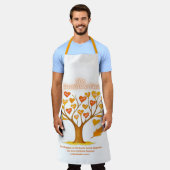 De dankbaarheid boom all-over print Schort (Gedragen)