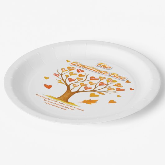 'De dankbaarheidsboom' Paper Bord (Gekanteld)