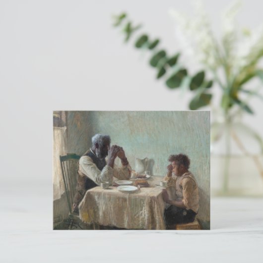 De dankbare armen door Henry Ossawa Tanner Briefkaart (Staand voorkant)