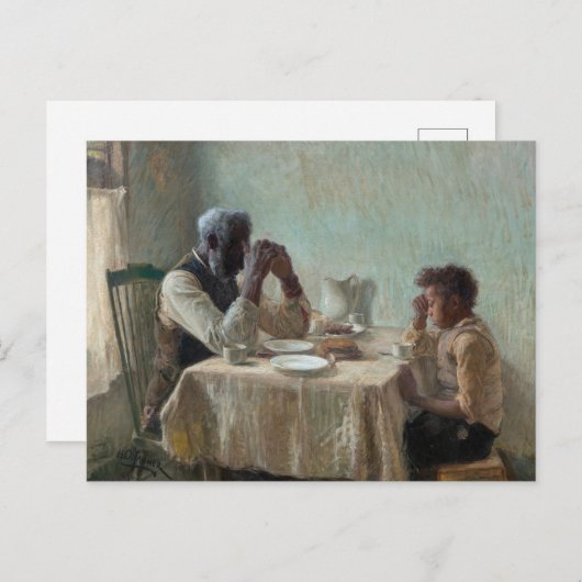 De dankbare armen door Henry Ossawa Tanner Briefkaart (Voorkant / Achterkant)