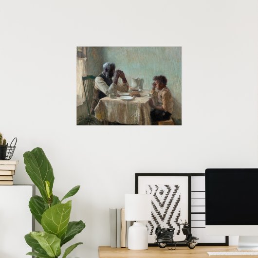 De dankbare armen door Henry Ossawa Tanner Poster (Thuiskantoor)