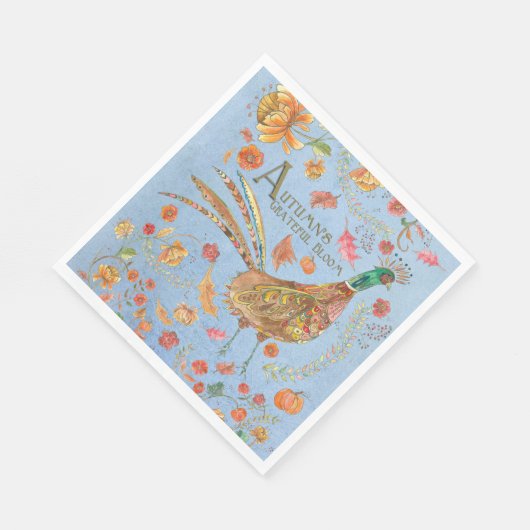 De dankbare bloei van de herfst servet (Hoek)