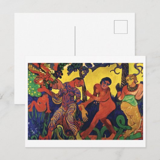 De Dans | Andre Derain | Briefkaart (Voorkant / Achterkant)